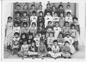 ECOLE PAUL BERT FILLES 1958 CP